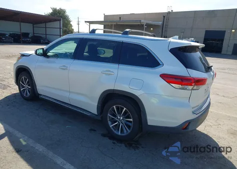 2017 Toyota Highlander Xle from USA, damaged, VIN 5TDJZRFH2HS475119